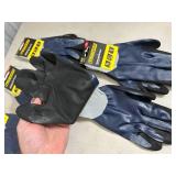 6 New Pairs of Scotts and True Grip Work Gloves - Large