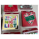 9 New Gift Card / Small Gift Boxes for Christmas / Holidays