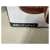New 4 pc Football Shaped Serving Bowls