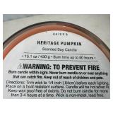 New Signature Soy Plant Based Wax Blend 2 Wick Candle - Heritage Pumpkin