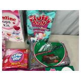 Assorted Candy, Blow Pops, Cotton Candy, Andes Mints, and More