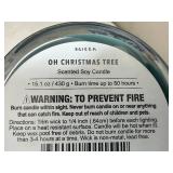New Signature Soy Plant Based Wax Blend 2 Wick Candle - Oh Christmas Tree