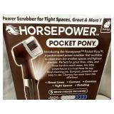 New Horsepower Pocket Pony Cordless Power Scrubber