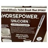 New Horsepower Unicorn Cordless Motorized Toilet Brush