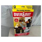 New Over & Out Fire Safety Blanket