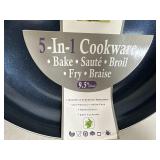 New Blue Sapphire Ceramic Coated 9.5 inch Frying Pan