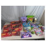 Assorted Candy, Chocolate Cherries, Tootsie Rolls, Fruit Chews, Blow Pops, and More