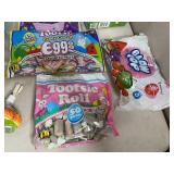 Assorted Candy, Chocolate Cherries, Tootsie Rolls, Fruit Chews, Blow Pops, and More