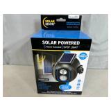 New Solar Sentry Solar Powered Security Light