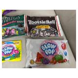 Assorted Candy, Andes Mints, Blow Pops, Tootsie Rolls, Cotton Candy, Bubble Gum, and More