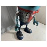 New Cute Metal Robot Planter