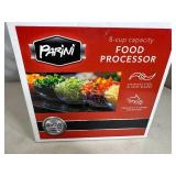 New 8-Cup Food Processor with Glass Bowl