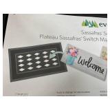New Switch Mat Welcome Mat with Switchable Insert
