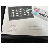 New Switch Mat Welcome Mat with Switchable Insert