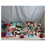 30 New Christmas Ornaments and Gift Bags