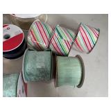 20 New Rolls of Holiday Decor Ribbon