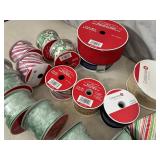 20 New Rolls of Holiday Decor Ribbon
