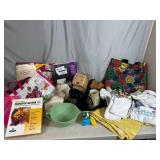 Kitchen Towels, Shopping Bags, Office Supplies, Fire King Bowl, and More