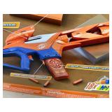 New Large Nerf Gun with Scope and 10 Dart Magazine