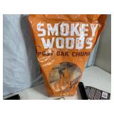 New BBQ Accessories and Oak Wood Chunks for Smoking