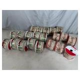 21 New Rolls of Holiday Decor Ribbon