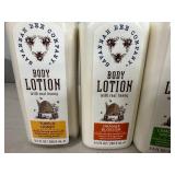 4 New Savannah Bee Company Body Lotions with Real Honey - 4 Scents