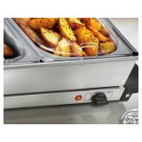 New 3 Well Stainless Steel Buffet Wamer