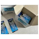 100 New Packs of Hillman Push Pin Tacks - Clear - 1600 Total