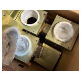 Large Lot of New and Used Light Fixtures, Can Lights, Ceiling Fan Retrofit Lights, and More