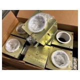 Large Lot of New and Used Light Fixtures, Can Lights, Ceiling Fan Retrofit Lights, and More