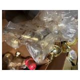 Large Lot of New and Used Light Fixtures, Can Lights, Ceiling Fan Retrofit Lights, and More