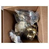 Large Lot of New and Used Light Fixtures, Can Lights, Ceiling Fan Retrofit Lights, and More