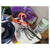 Army Bags, Jumper Cables, Hedge Trimmer, Hand Tools, Umbrellas, Shop Supplies, and More