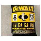2 New Pairs of Dewalt Cotton Blend Work Socks