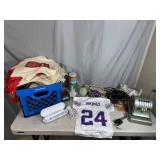 Plastic Crate, Sonicare Toothbrush, New Reusable Bags, Hitch Lock, Cleaning Wipes, and More