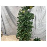 6 ft Pre-Lit Skinny Tree, Small Table Top Tree