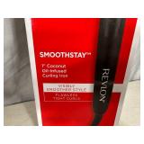 New Revlon Smoothstay Coconut Oil Infused Curling Iron
