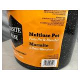 New Granite Ware 7.5 Quart Multi Use Pot with Blancher Strainer