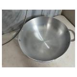 New 6.7 qt Aluminum Caldero Pan with Glass Lid