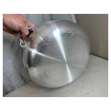 New 6.7 qt Aluminum Caldero Pan with Glass Lid