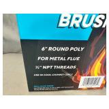 New Rutland Chimney Sweep Brush and Pellet Stove Vent Brush