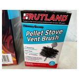 New Rutland Chimney Sweep Brush and Pellet Stove Vent Brush