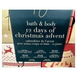 New 12 Day Bath and Body Advent Calendar