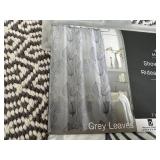 New Shower Curtain and Bath Rug