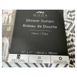 New Shower Curtain and Bath Rug