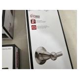 New Delta Porter Spotshield Brushed Nickel Bathroom Set - Towel Bar, Ring, Hook, Etc