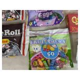 Assorted Candy, Chocolate Cherries, Blow Pops, Tootsie Rolls, Fruit Chews, and More