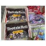 Assorted Candy, Chocolate Cherries, Blow Pops, Tootsie Rolls, Fruit Chews, and More
