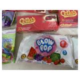 Assorted Candy, Chocolate Cherries, Blow Pops, Tootsie Rolls, Fruit Chews, and More