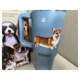 New Serengeti Vacuum Insulated Stainless Steel Tumbler with Lid - Welsh Corgi Dog